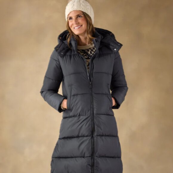 XL SAVE THE DUCK Hooded Colette Puffer Coat - Picture 1 of 4
